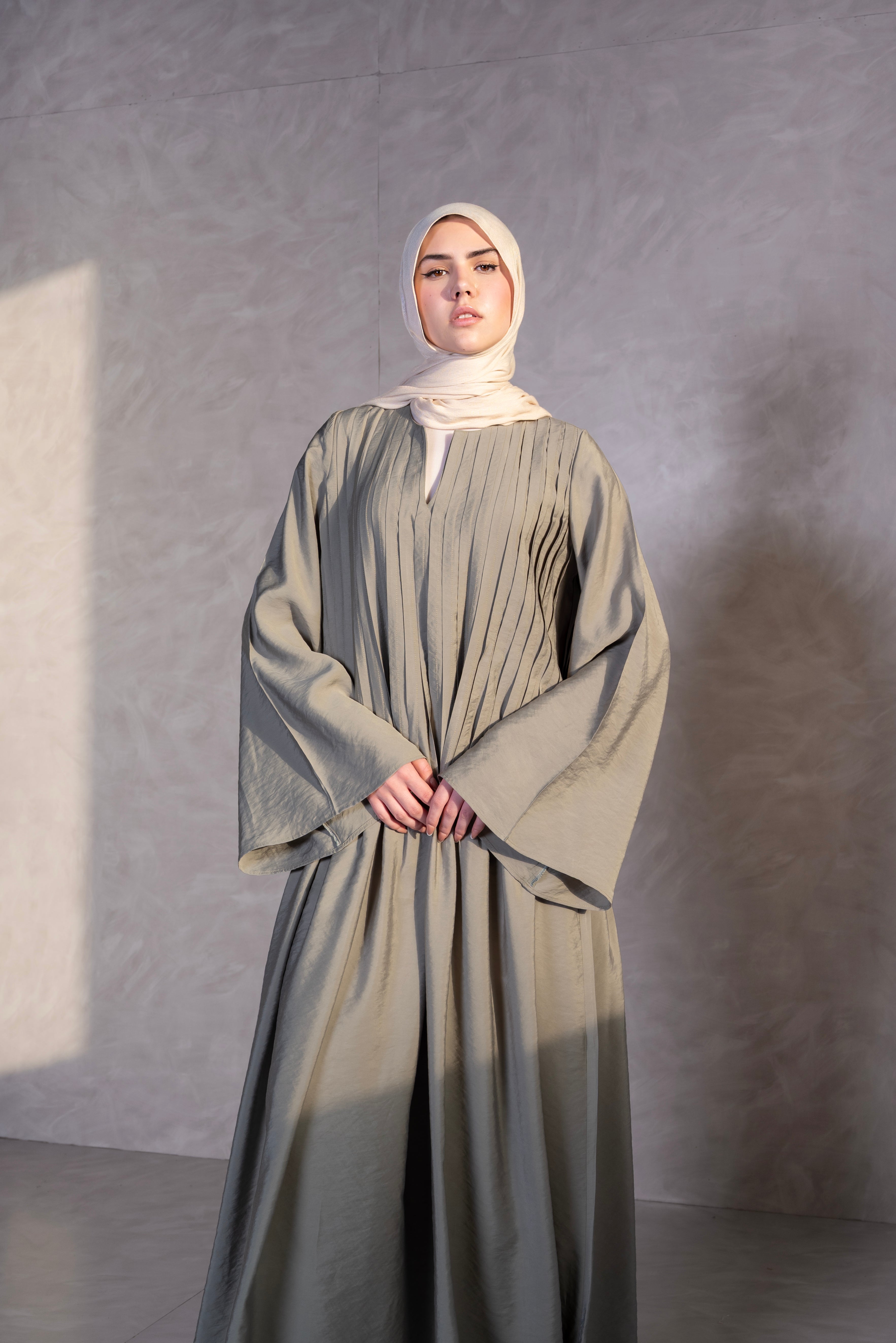 Airy linen dress