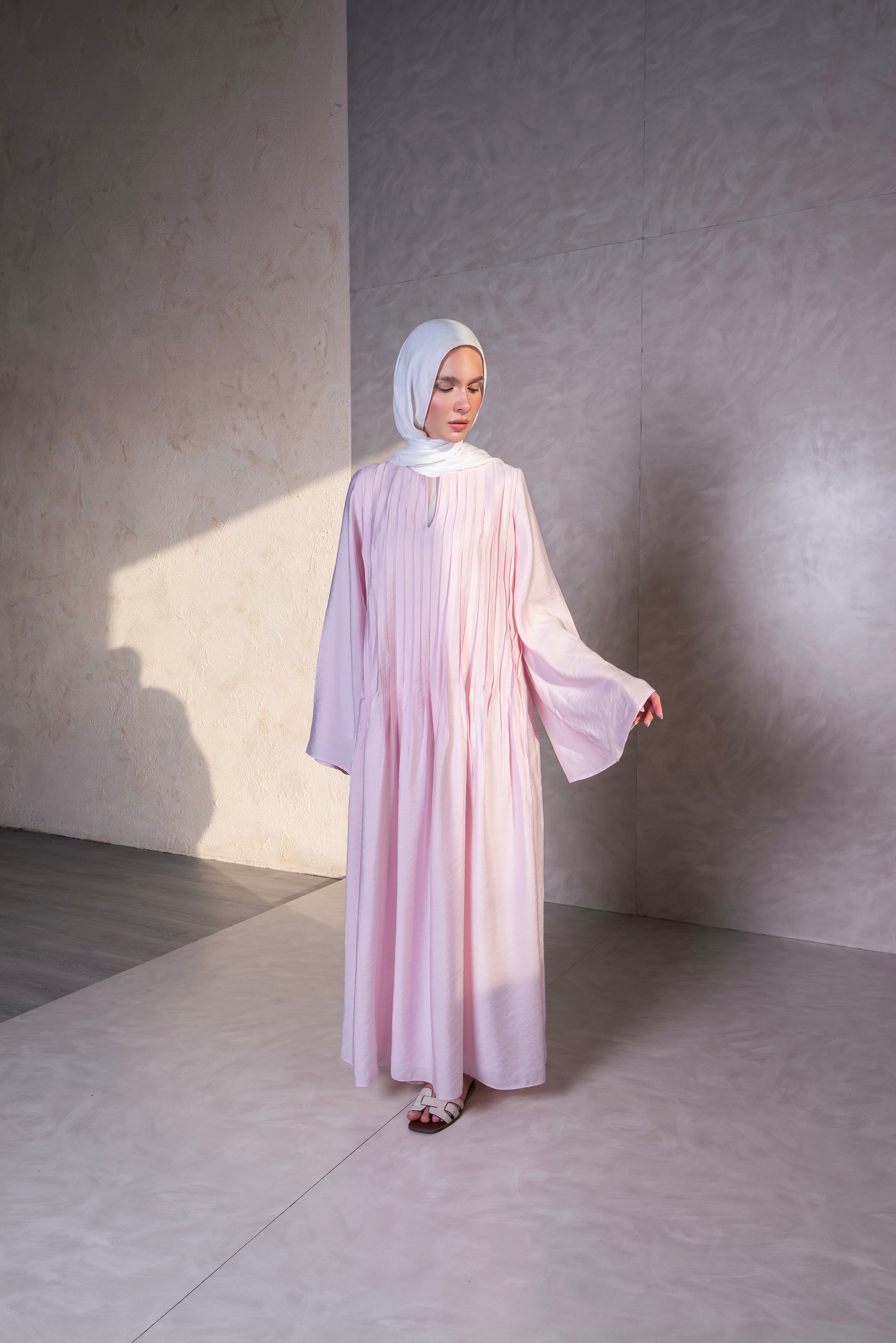Airy linen dress