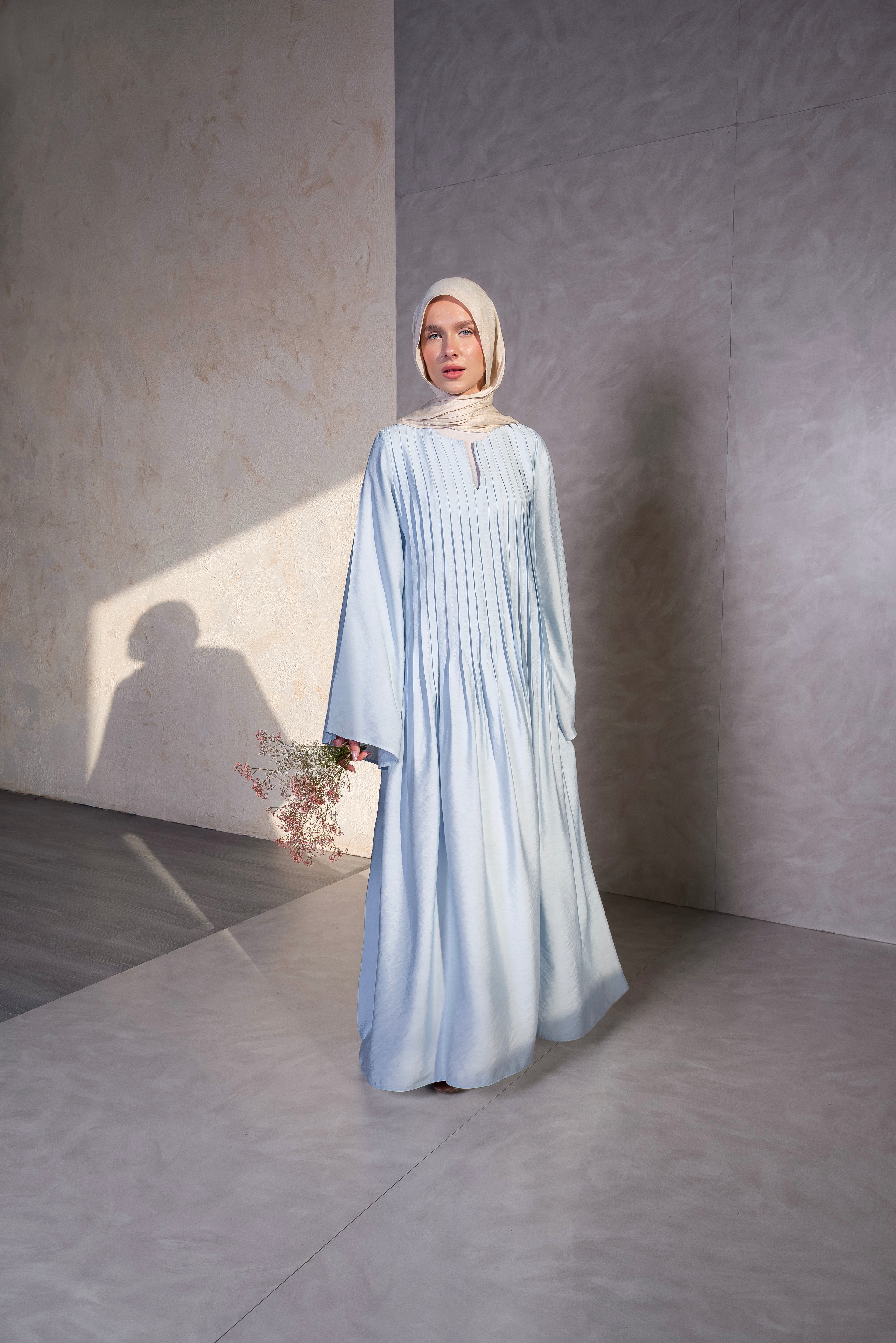 Airy linen dress