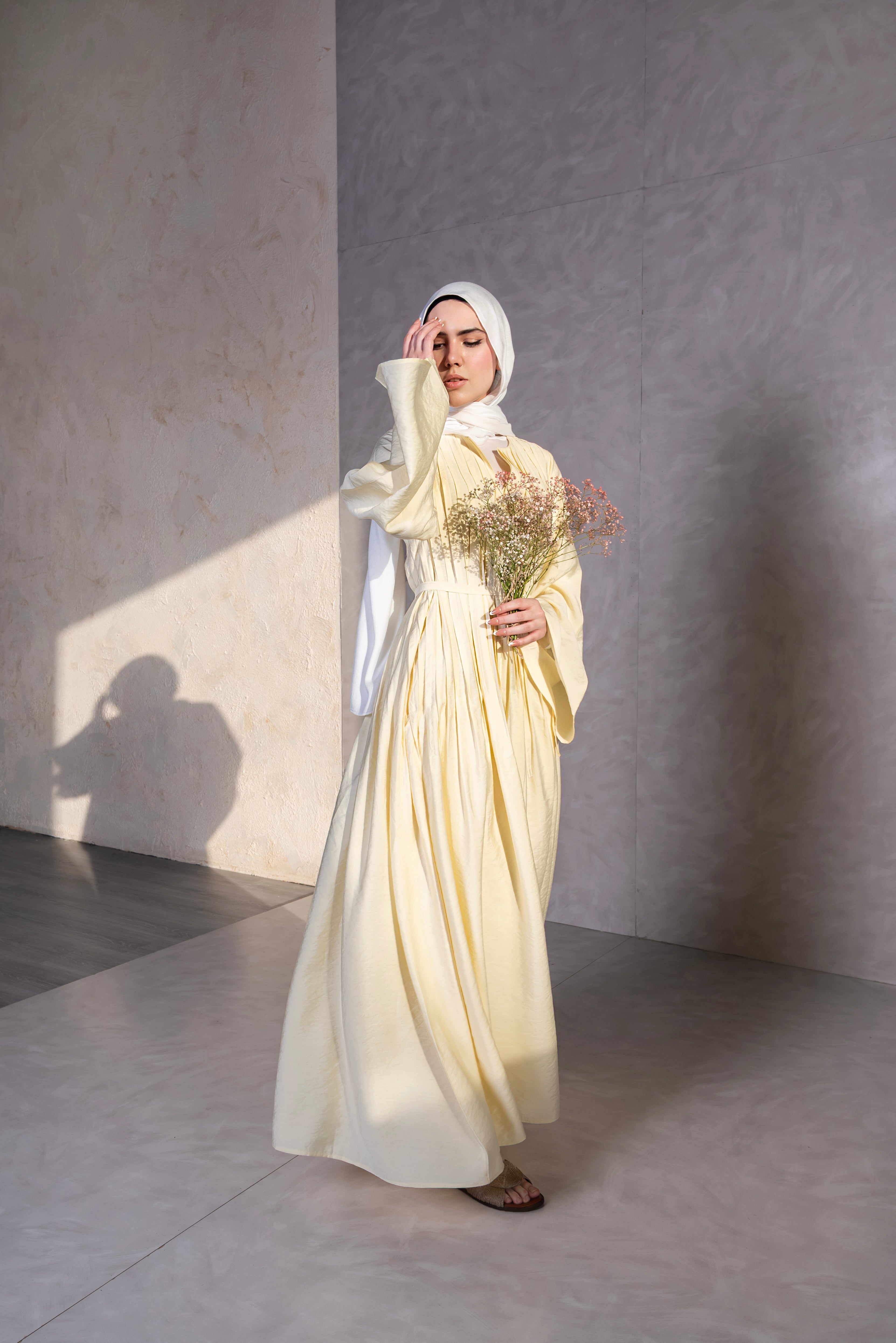 Airy linen dress