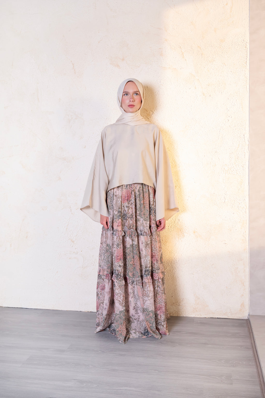 The Boho skirt in Blush