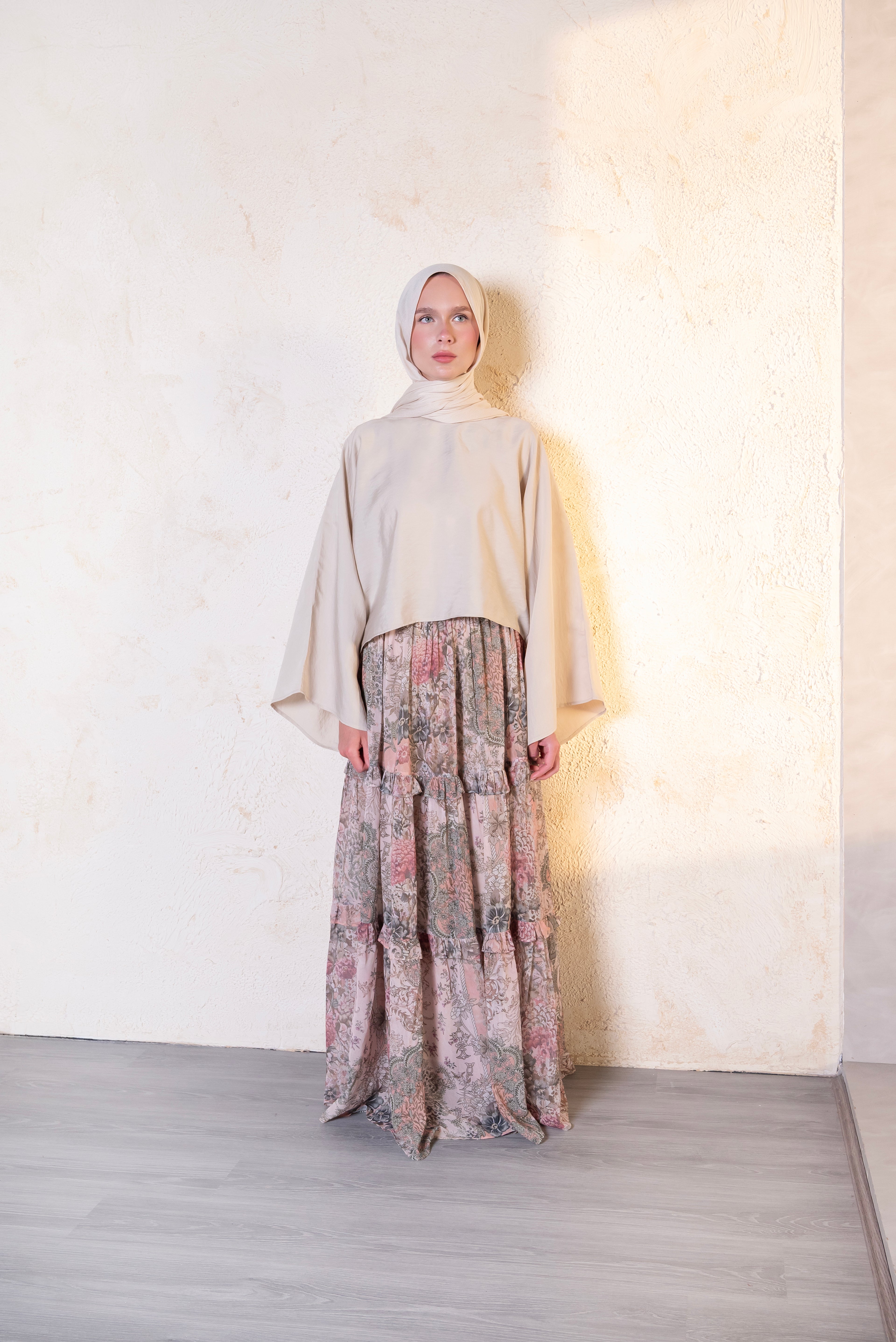The Boho skirt in Blush