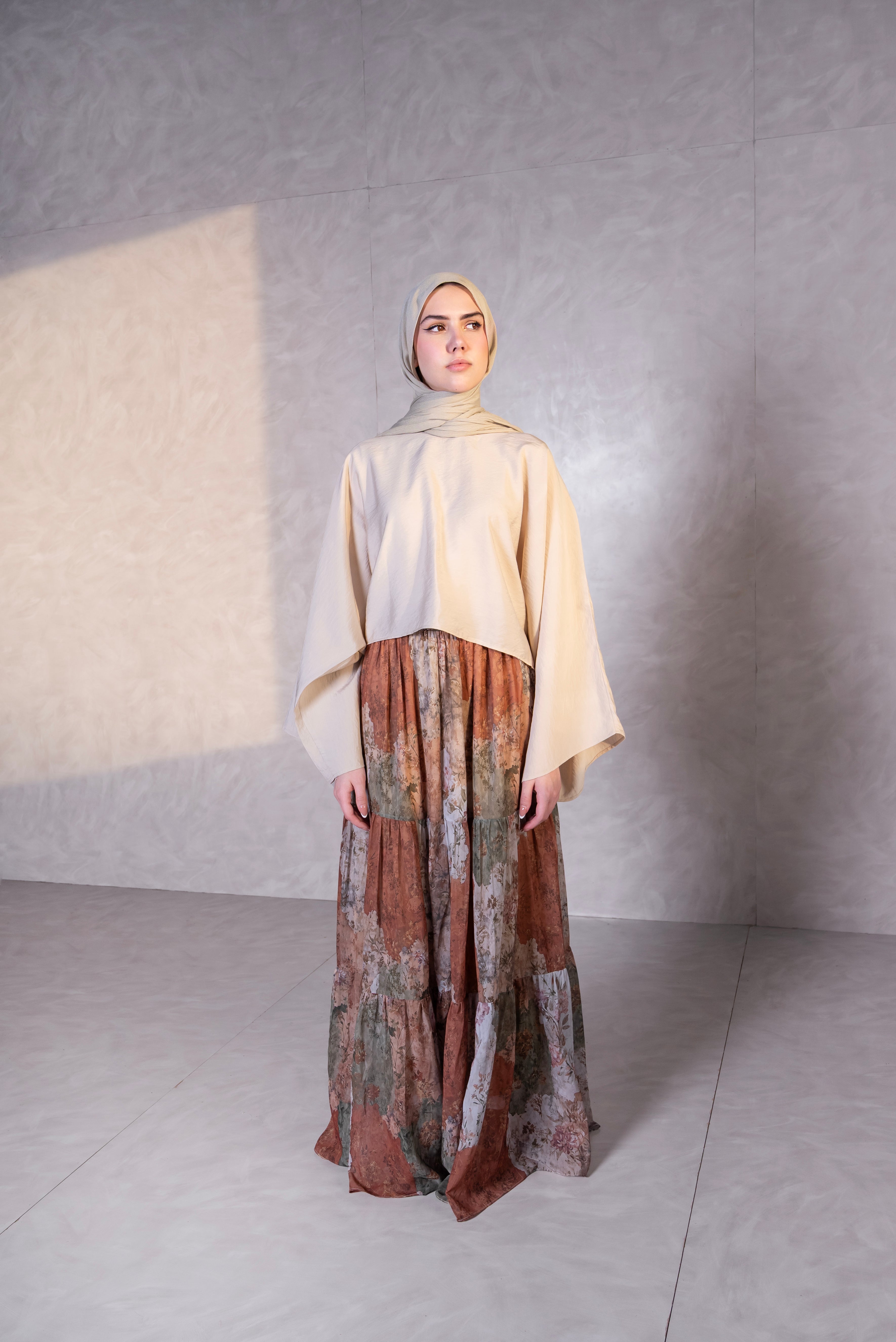 The Boho Skirt in Earth Tones