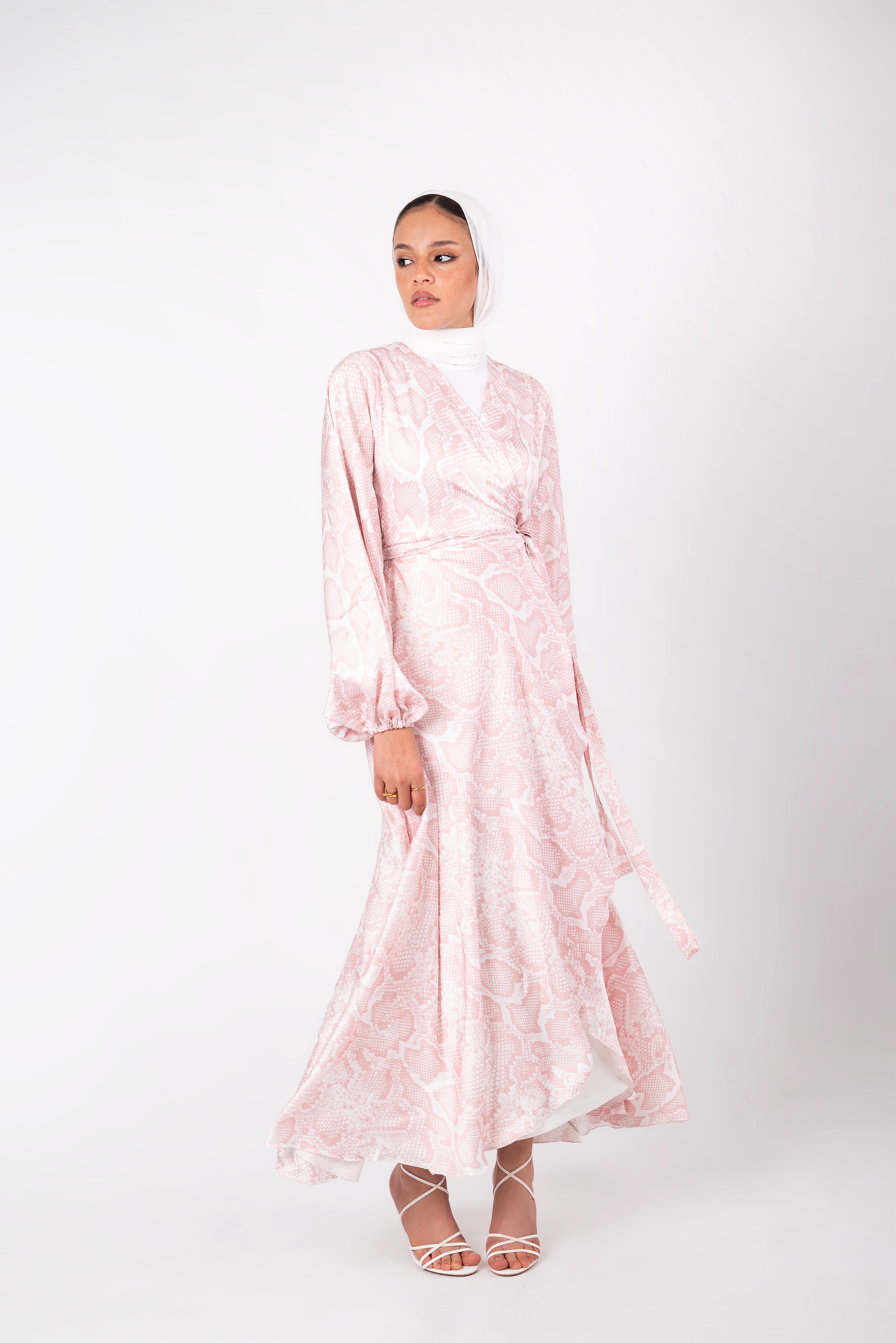 The blush Cobra dress