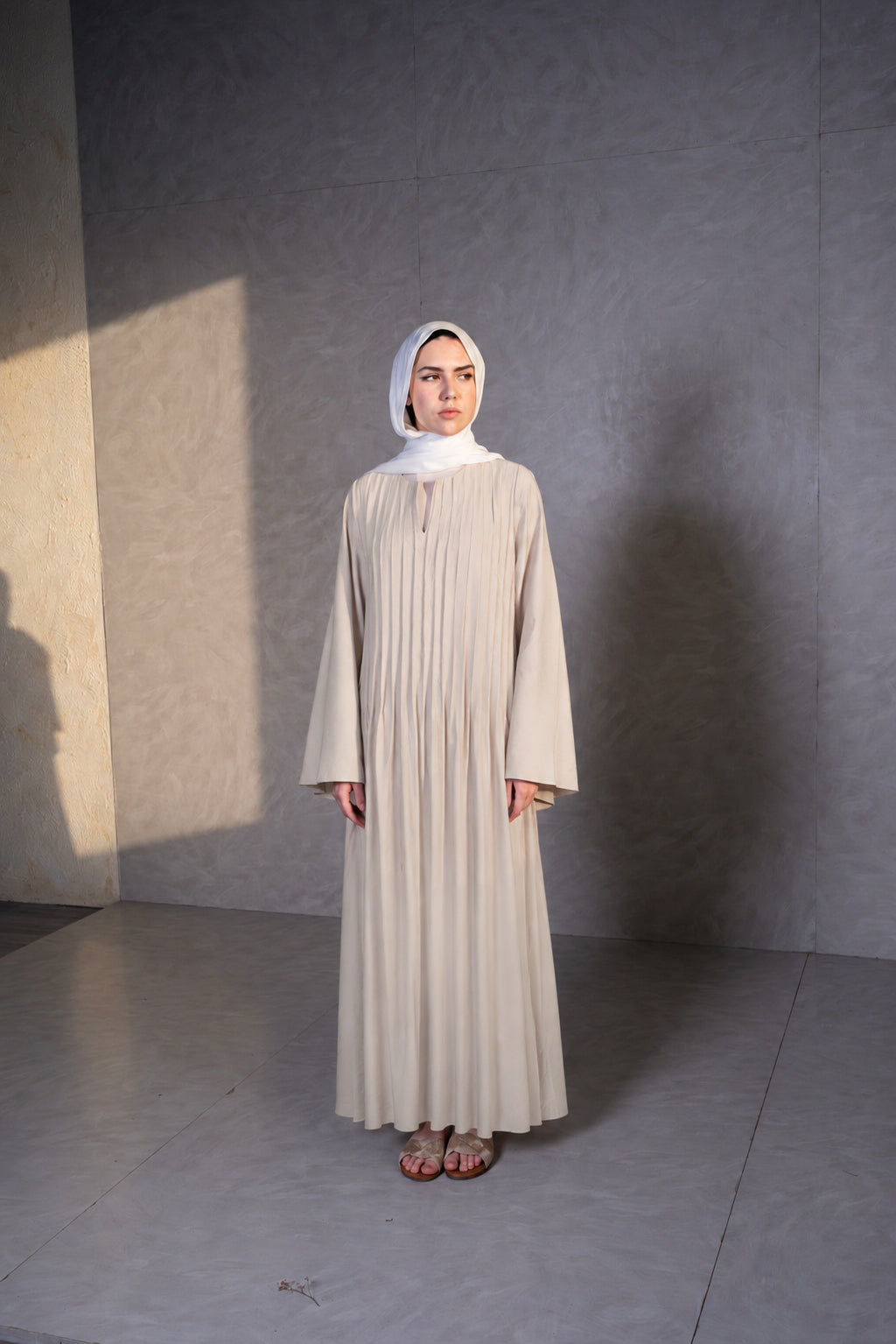 Airy linen dress